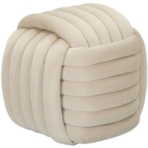 Mauro Ferretti Softy taburete 45x45x45 cm crema