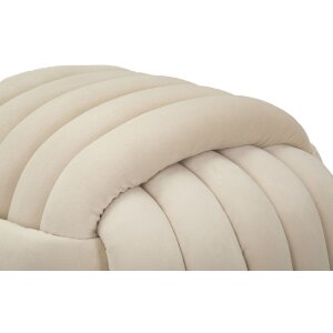 Mauro Ferretti Softy taburete 45x45x45 cm crema