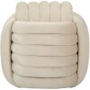Mauro Ferretti Softy taburete 45x45x45 cm crema