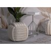 Mauro Ferretti Softy taburete 45x45x45 cm crema