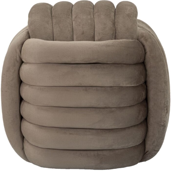 Mauro Ferretti Softy taburete 45x45x45 cm gris