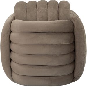 Mauro Ferretti Softy taburete 45x45x45 cm gris