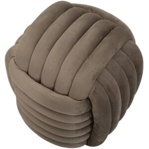 Mauro Ferretti Softy taburete 45x45x45 cm gris
