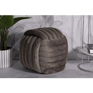 Mauro Ferretti Softy taburete 45x45x45 cm gris