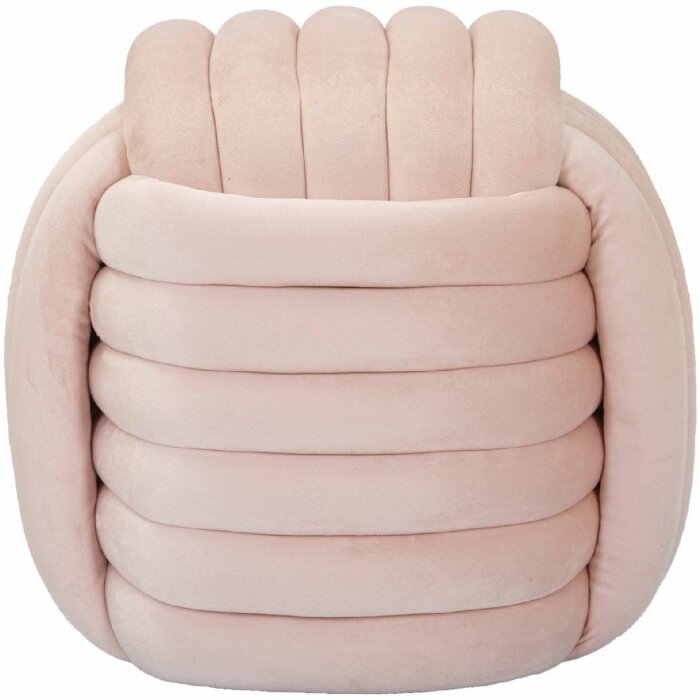 Mauro Ferretti Softy taburete 45x45x45 cm rosa