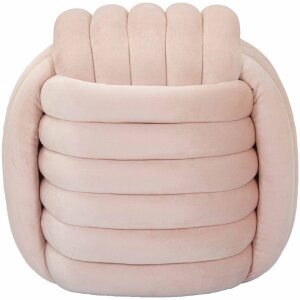 Mauro Ferretti Softy taburete 45x45x45 cm rosa