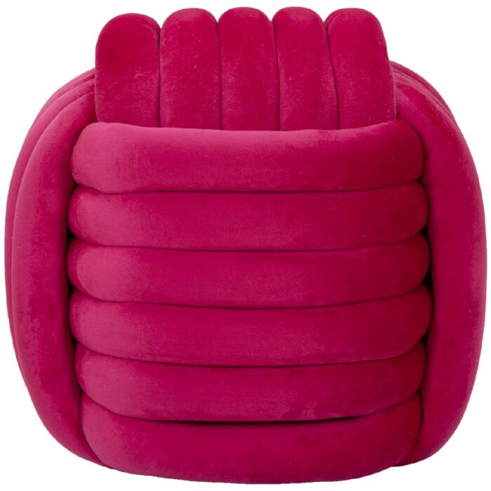 Mauro Ferretti Softy taburete 45x45x45 cm fucsia