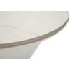 Mesa auxiliar Mauro Ferretti Blanca doble Ø 44,5x63 cm blanco