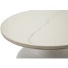 Mauro Ferretti mesa auxiliar Fush Ø 40x47 cm blanco