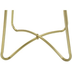 Mauro Ferretti mesa auxiliar Grent Ø 45x59 cm oro verde