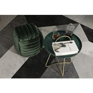 Mauro Ferretti mesa auxiliar Grent Ø 45x59 cm oro verde