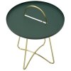 Mauro Ferretti mesa auxiliar Grent Ø 45x59 cm oro verde