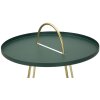 Mauro Ferretti mesa auxiliar Grent Ø 45x59 cm oro verde