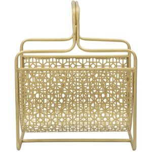 Revistero Mauro Ferretti 37x22x44,5 cm oro