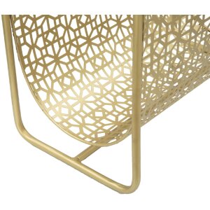 Revistero Mauro Ferretti 37x22x44,5 cm oro