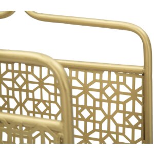 Revistero Mauro Ferretti 37x22x44,5 cm oro