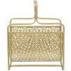 Revistero Mauro Ferretti 37x22x44,5 cm oro