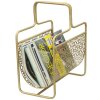 Revistero Mauro Ferretti 37x22x44,5 cm oro