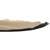 Mauro Ferretti cuenco decorativo hoja 23x2x35,5 cm oro