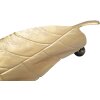 Mauro Ferretti cuenco decorativo hoja larga 38x3x11 cm oro
