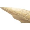Mauro Ferretti cuenco decorativo hoja larga 38x3x11 cm oro
