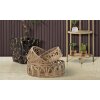 Mauro Ferretti juego de bandejas Fuji 3 piezas Ø 50x16-40x14-30x12 cm marrón