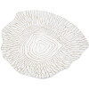 Mauro Ferretti cuenco decorativo 37x34x6 cm blanco