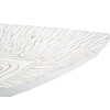 Mauro Ferretti cuenco decorativo 37x34x6 cm blanco