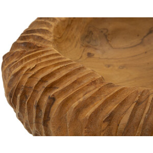 Mauro Ferretti cuenco decorativo Garit Ø32x11 cm marrón