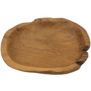 Mauro Ferretti cuenco decorativo Wahan 43x38x7 cm marrón