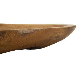 Mauro Ferretti cuenco decorativo Wahan 43x38x7 cm marrón