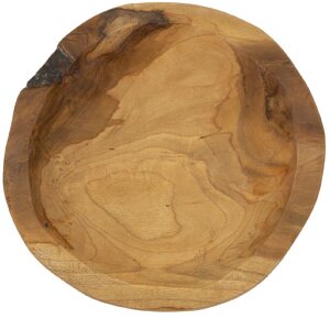 Mauro Ferretti Cuenco decorativo Tipic Ø 25x5 cm marrón