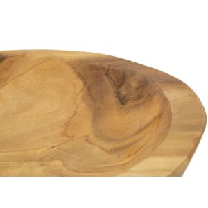 Mauro Ferretti Cuenco decorativo Tipic Ø 25x5 cm marrón