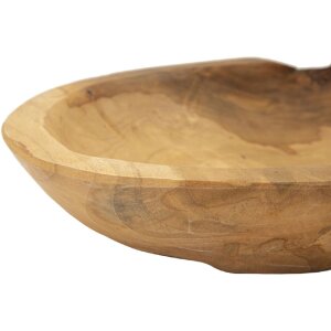 Mauro Ferretti Cuenco decorativo Tipic Ø 25x5 cm marrón