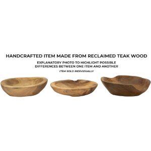 Mauro Ferretti Cuenco decorativo Tipic Ø 25x5 cm marrón