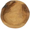Mauro Ferretti Cuenco decorativo Tipic Ø 25x5 cm marrón