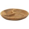 Mauro Ferretti Cuenco decorativo de 3 piezas Ø 25,5x3 cm marrón