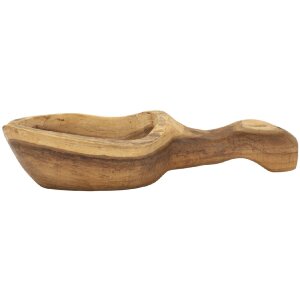 Mauro Ferretti cuenco decorativo cuchara 36x16x8 cm marrón
