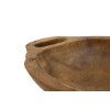 Mauro Ferretti cuenco decorativo Wan 37x26.5x7 cm marrón