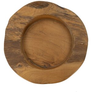 Mauro Ferretti Erusi cuenco decorativo Ø 20x6 cm marrón