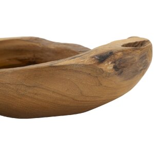 Mauro Ferretti Erusi cuenco decorativo Ø 20x6 cm marrón