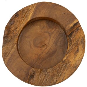 Mauro Ferretti Erusi Plus cuenco decorativo Ø 21x6 cm marrón