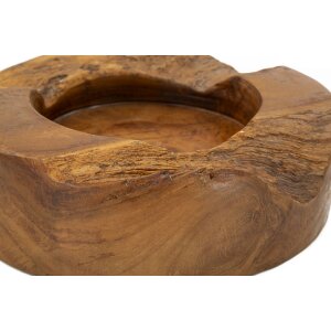 Mauro Ferretti Erusi Plus cuenco decorativo Ø 21x6 cm marrón