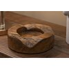 Mauro Ferretti Erusi Plus cuenco decorativo Ø 21x6 cm marrón