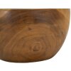 Bandeja Erusi Simple Teca Ø 15x9,5 cm Marrón Teca reciclada Hecha a mano