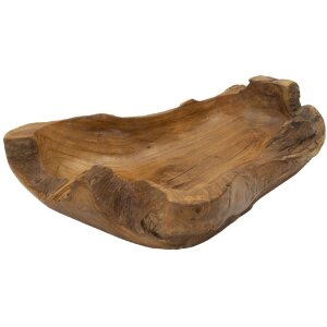 Mauro Ferretti cuenco decorativo Narro 40x29x10 cm marrón
