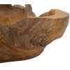 Mauro Ferretti cuenco decorativo Narro 40x29x10 cm marrón