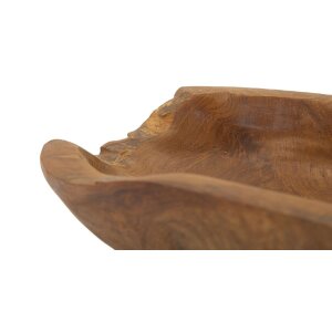 Mauro Ferretti cuenco decorativo Narro 30x15x5,5 cm marrón