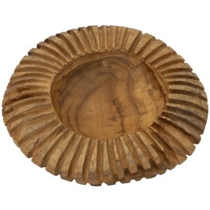 Mauro Ferretti cuenco decorativo Geris Ø 35x7 cm marrón