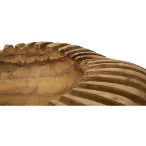 Mauro Ferretti cuenco decorativo Geris Ø 35x7 cm marrón